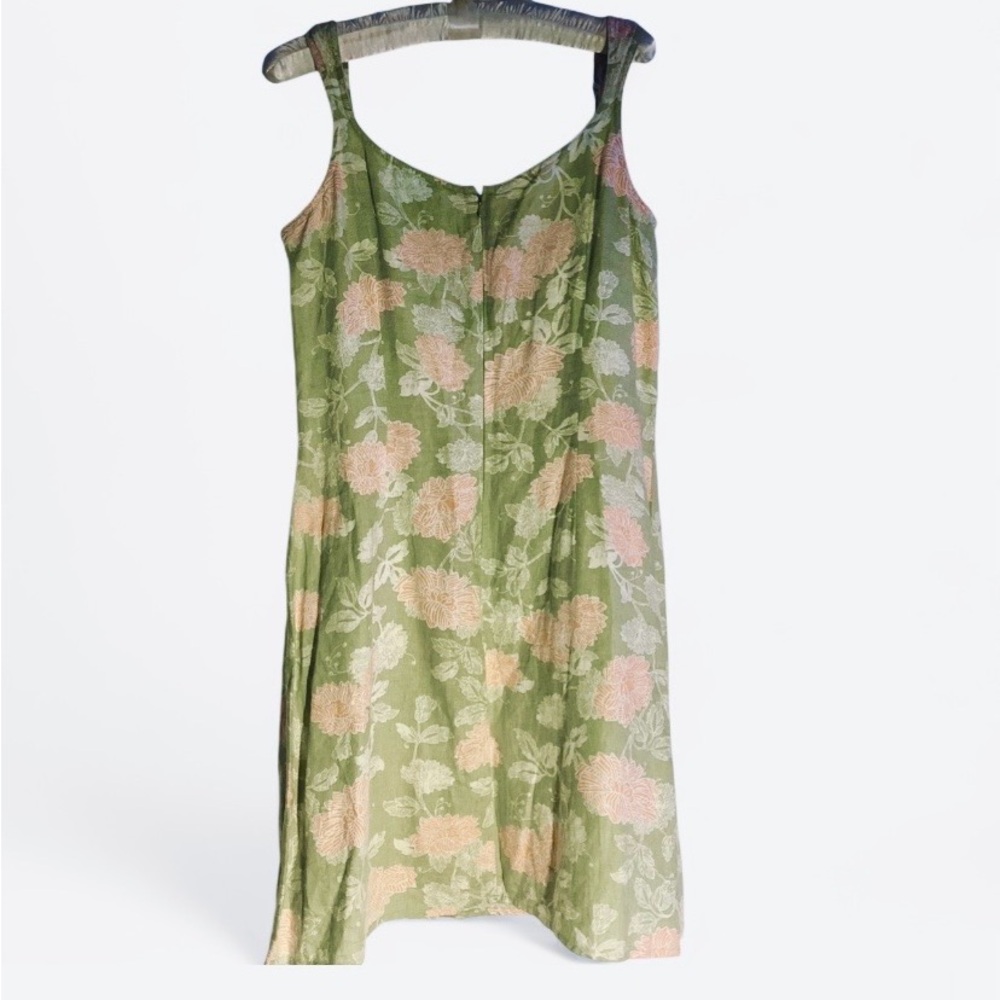 Sigrid Olsen So Blue linen dress